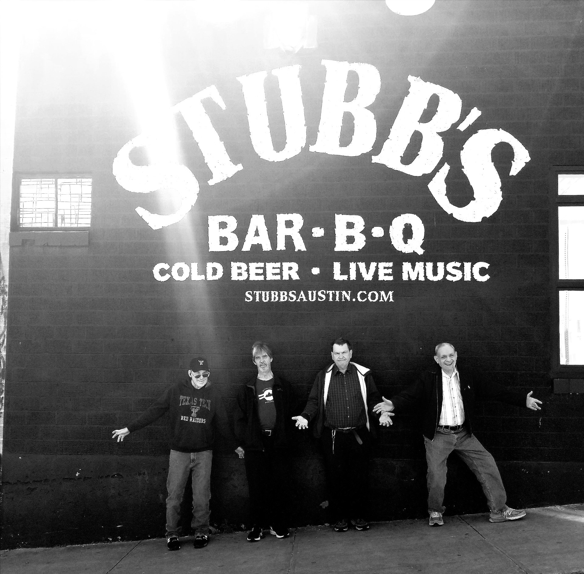 Taking Photo In Front Stubb's